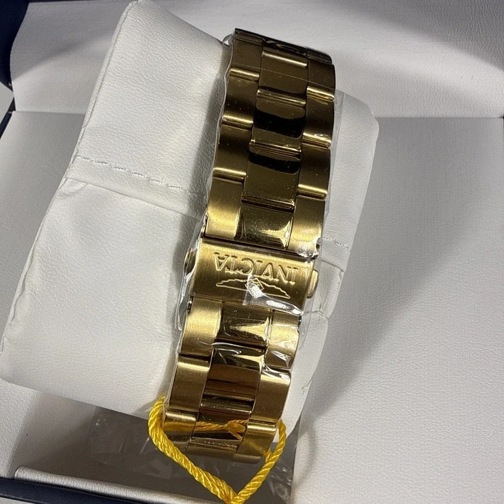 Invicta MLB New York NY‎ Yankees Men's 42mm Gold Stainless Quartz Watch 49861
